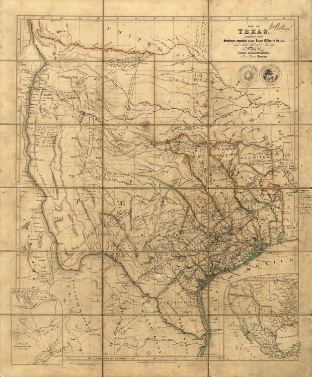Texas 1841 by John Arrowsmith