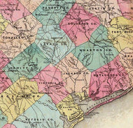 Texas 1856 by J. De Cordova