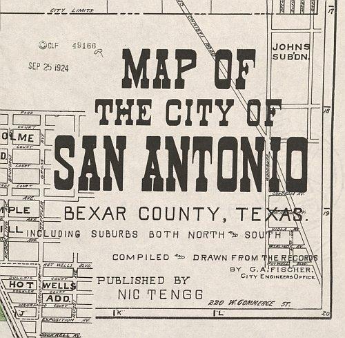 San Antonio 1924 by Nic Tengg