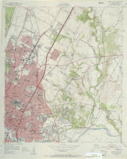Austin East 1954, USGS