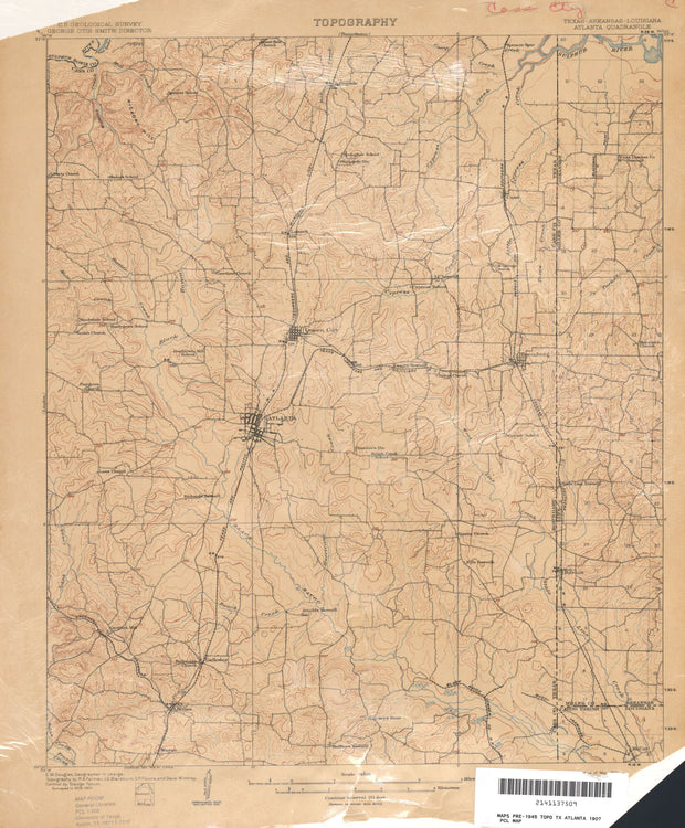 Atlanta 1907, USGS