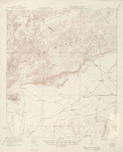 Hess Canyon 1921, USGS