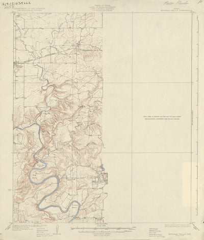 Mineral Wells 1924, USGS