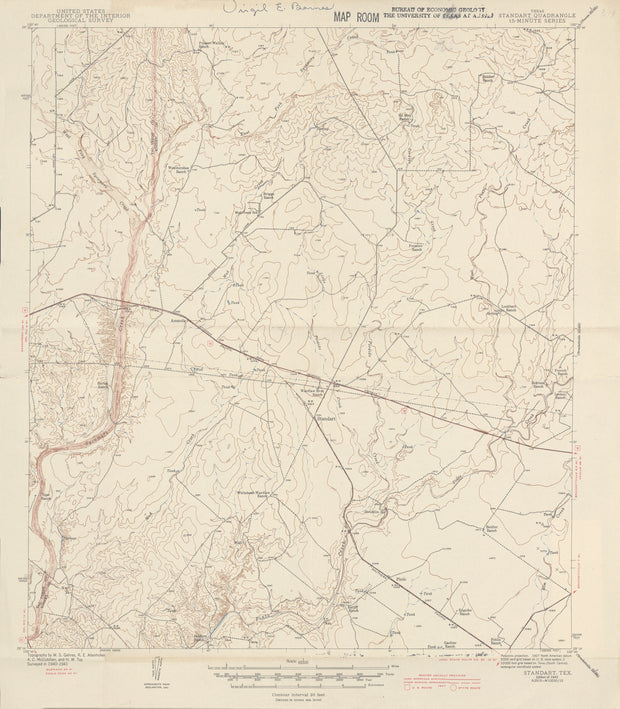 Standart 1941, USGS