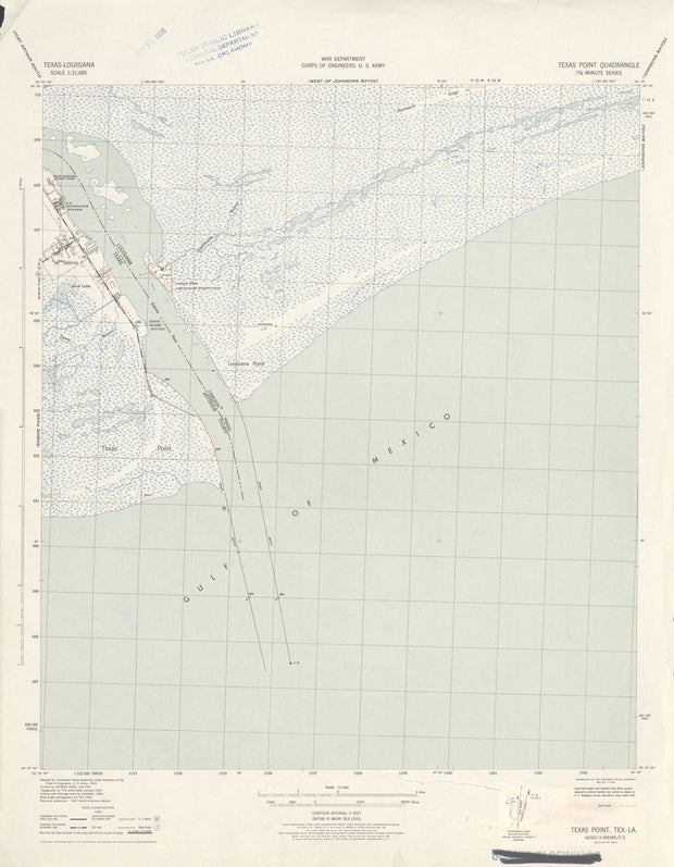 Texas Point 1943, US Army Corps of Engineers