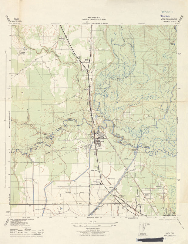 Voth 1943, US Army Corps of Engineers
