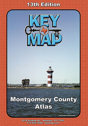 Montgomery County Atlas by Key Maps, Wire-o version