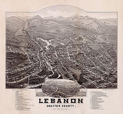 Lebanon, New Hampshire by George E. Norris, 1884