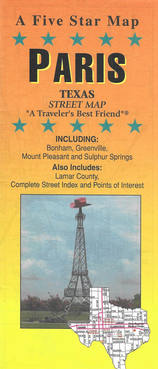 Paris by Five Star Maps