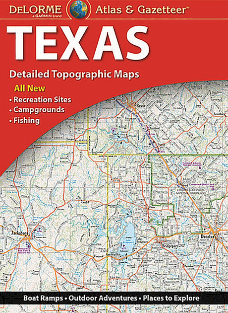 Texas Atlas and Gazetteer – Texas Map Store