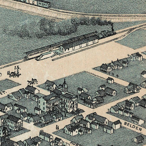 Corpus Christi 1887 by Augustus Koch