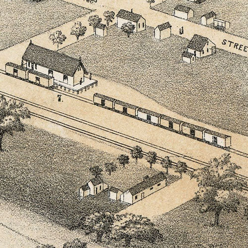 New Braunfels 1881 by Augustus Koch