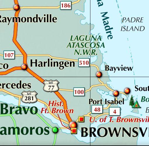 South Texas Regional Map
