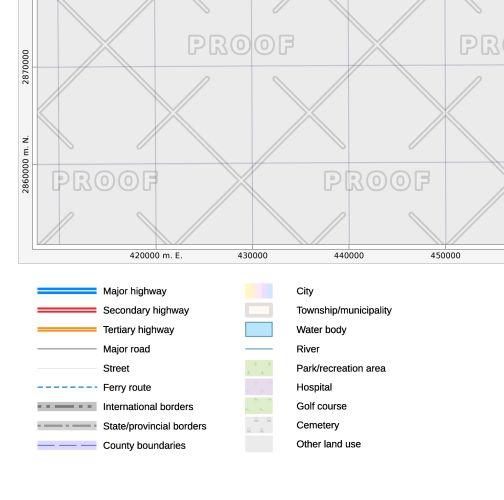 South Texas Wall Map by Map Sherpa