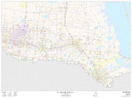 Rio Grande Valley Wall Map by Map Sherpa