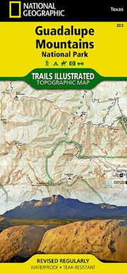 Trails Illustrated Guadalupe Mountains