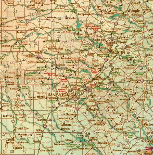 Texas Map