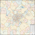 Map of San Antonio