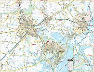 Map of the Golden Triangle