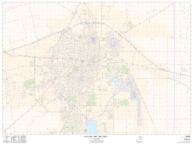 Map of Abilene
