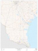 Map of South Texas