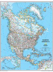 The 7 Continent Maps Classroom Pull Down 7 Map Bundle by National Geographic