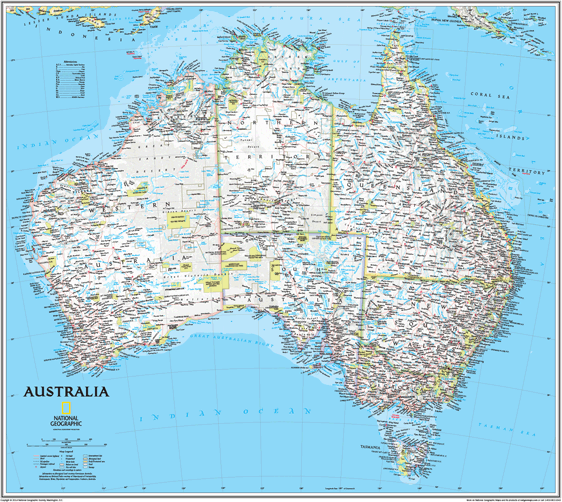 World and 6 Continent Maps Classroom Pull Down 7 Map Bundle by National Geographic