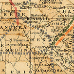 Texas History Classroom Maps - 3 Map Set