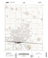 US Topo 7.5-minute map for Clovis NM