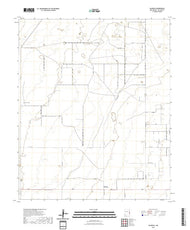 US Topo 7.5-minute map for Gladiola NM