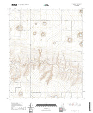 US Topo 7.5-minute map for Pleasant Hill NW NM