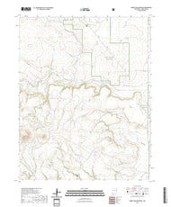 US Topo 7.5-minute map for Rabbit Ear Mountain NM