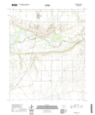 US Topo 7.5-minute map for Davidson OKTX