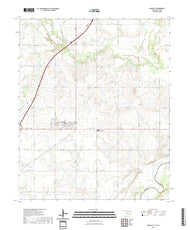 US Topo 7.5-minute map for Randlett OKTX