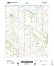 US Topo 7.5-minute map for Waurika West OKTX