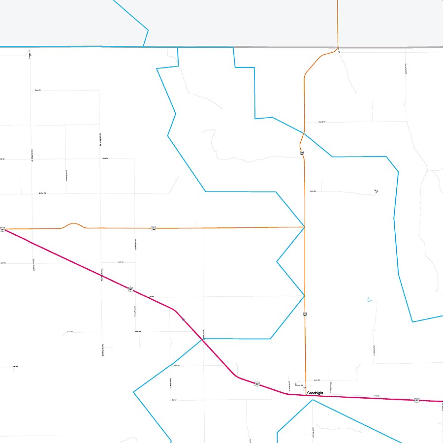 Armstrong County, TX Premium Style Wall Map