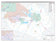 Bell County, TX Premium Style Wall Map