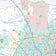 Bexar County, TX Premium Style Wall Map