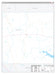 Borden County, TX Premium Style Wall Map