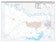 Bowie County, TX Premium Style Wall Map