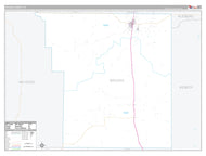 Brooks County, TX Premium Style Wall Map