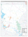 Burnet County, TX Premium Style Wall Map