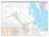 Cameron County, TX Premium Style Wall Map