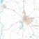 Cherokee County, TX Premium Style Wall Map