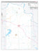 Clay County, TX Premium Style Wall Map