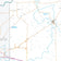 Clay County, TX Premium Style Wall Map