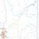 Coleman County, TX Premium Style Wall Map