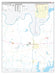Cooke County, TX Premium Style Wall Map