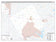 Coryell County, TX Premium Style Wall Map