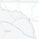 Crockett County, TX Premium Style Wall Map
